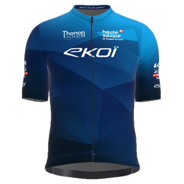 Kurzarm-Radtrikot Ekoï...