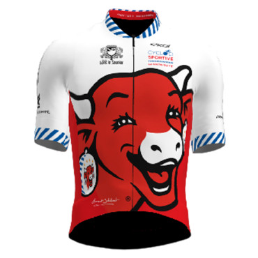 Kurzarm-Radtrikot Ekoï...