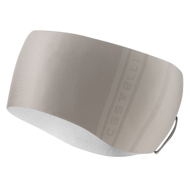Photo Bandeau sous-casque vélo hiver Castelli Pro Thermal 2 Headband 2026 gris clair Taille unique