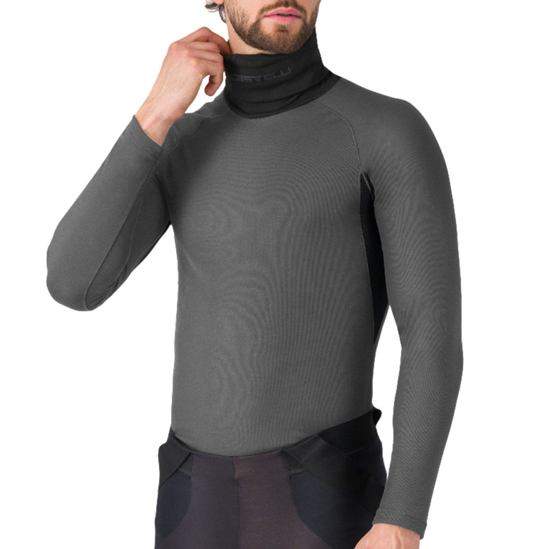 Wieleronderhemd met lange mouwen Castelli Flanders 2 High Neck