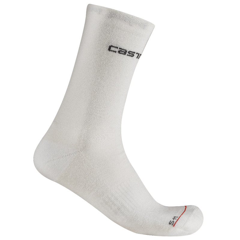 Photo Chaussettes vélo femme Castelli Diciotto soft Merino W Sock 2026 35-38 blanc