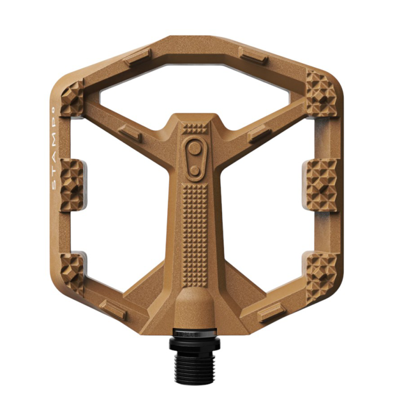 Photo Pédales plates VTT Crankbrothers STAMP 0 Small marron