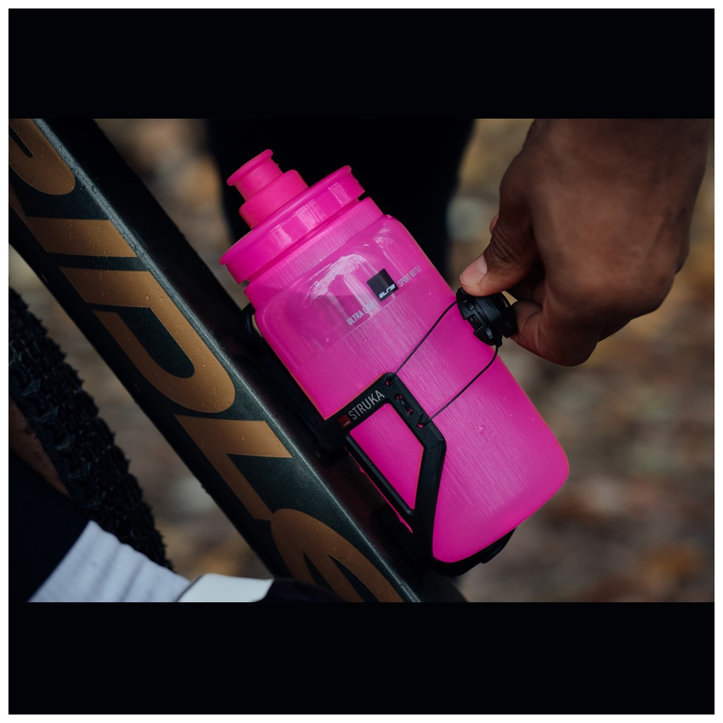 Struka Racks Porte-bidon vélo Gravel Elite Struka ajustable micrométrique par câble