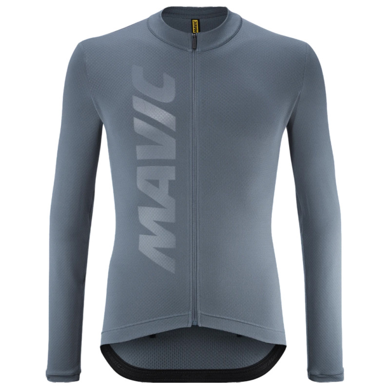 Photo Maillot vélo manches longues Mavic Aksium Thermo Jersey 2026 bleu L
