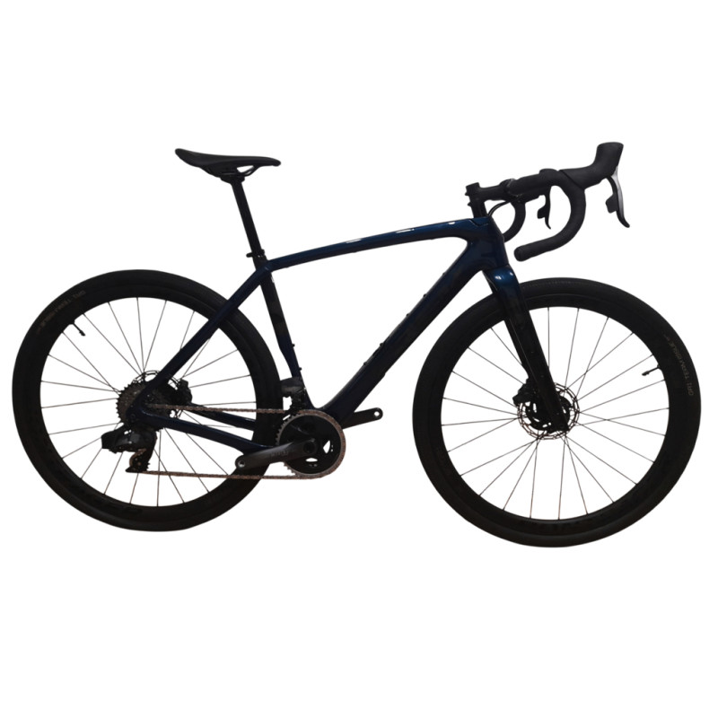 Vélo Gravel Reconditionné Trek Checkpoint Sl 7 Force Axs 54 Aucun Bleu Marine Freinage Disque