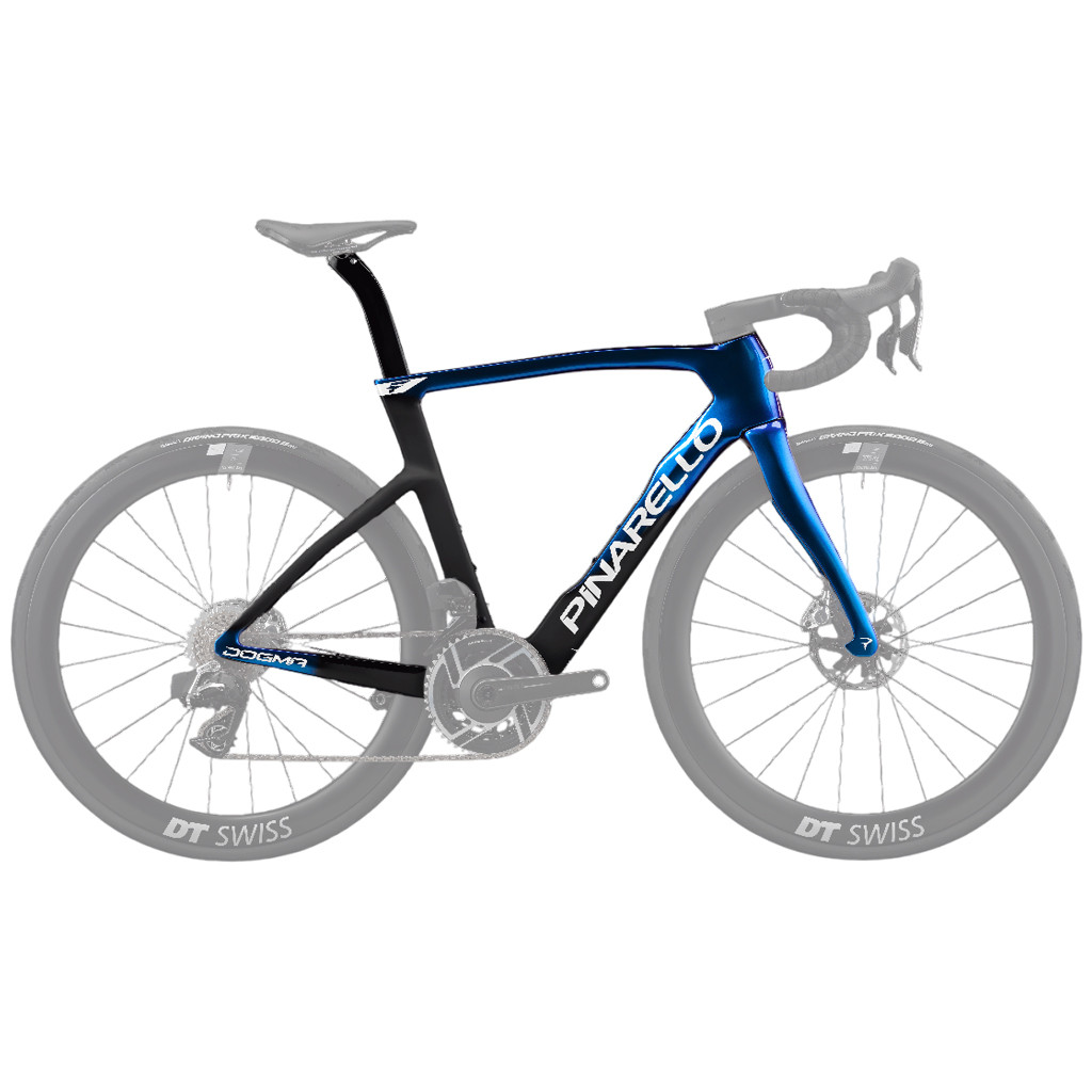 Pinarello New Dogma F Disc H103 Luxter Blue Shiny Rahmen-Kit