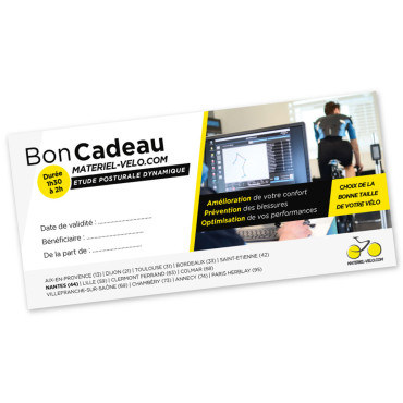 Chèque cadeau étude...