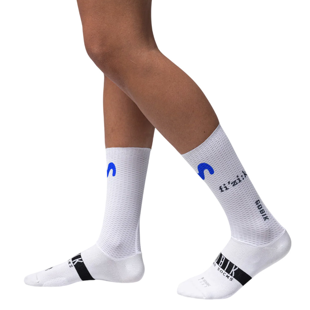 Calzini da ciclismo aerodinamici Gobik Vortex 2.0 Unisex Movistar Team 2026