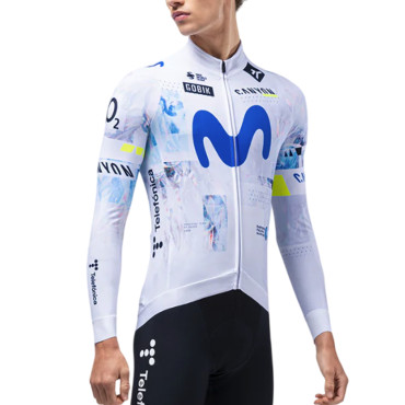 Langarm-Radtrikot Gobik...