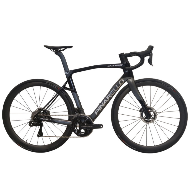 Vélo Route Reconditionné Pinarello Dogma X Shimano Dura Ace Di2 12V 54 Freinage Disque Noir