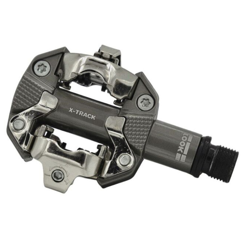 Photo Pédales VTT Look X-Track argent