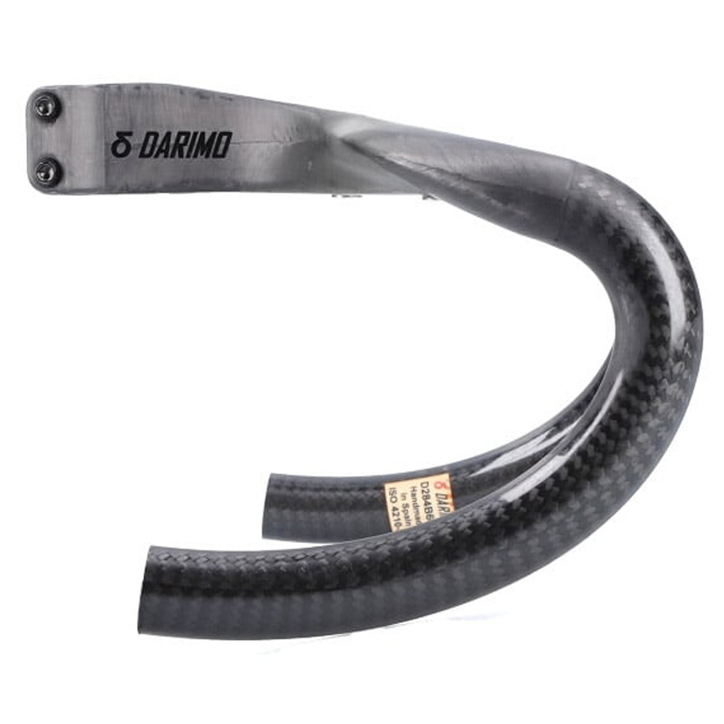 Guidon Carbone Intégré Avec Potence Pour Vélo Route - Léger Et Aérodynamique, Diamètre 28.6 Mm