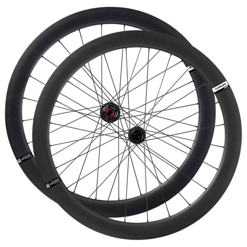 Paire De Roues Carbone VEL 50 RL Tubeless Pour Route/gravel - Disque, 700C, Poids 735g/875g, Neuf