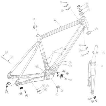 Kit patte de dérailleur...