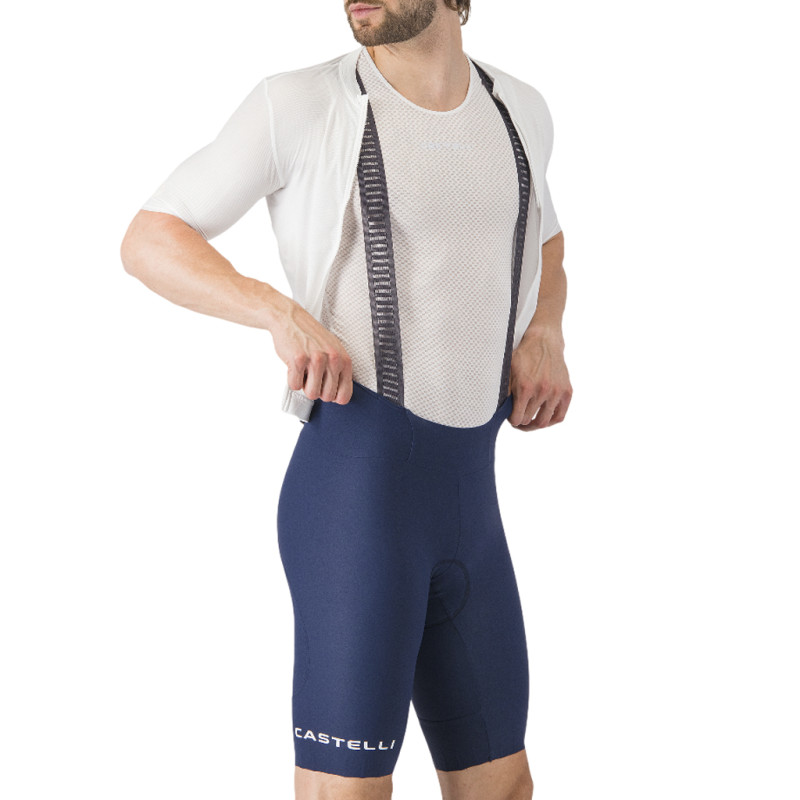 Photo Cuissard vélo court homme Castelli Espresso 2 2026 bleu foncé M
