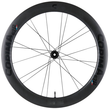 Corima 62R road bike front...