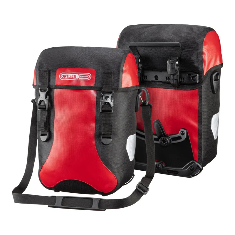 Photo Paire de sacoches vélo pour porte-bagages Ortlieb Sport-Packer Classic 30L rouge