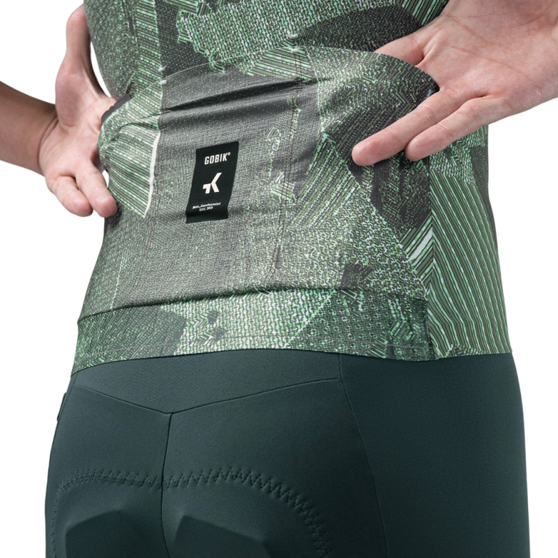 Photo Maillot vélo manches courtes Gobik Attitude 2.0 2026 vert XL