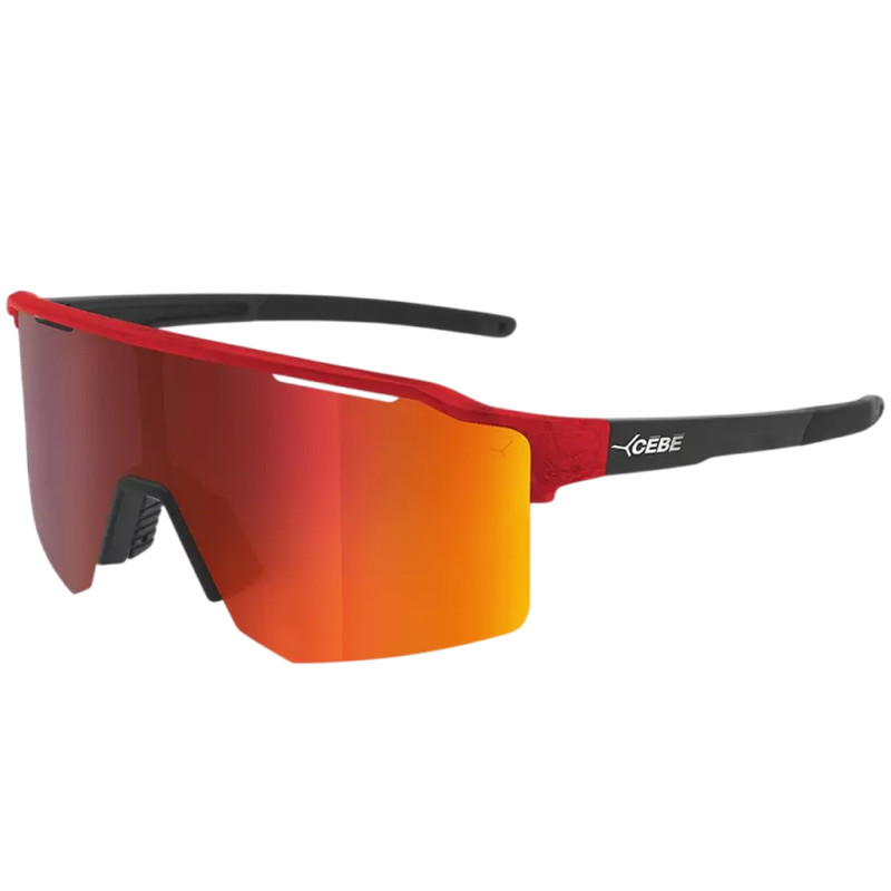 Photo Lunettes vélo Cébé Outflow2 S Lite Cat 3 rouge