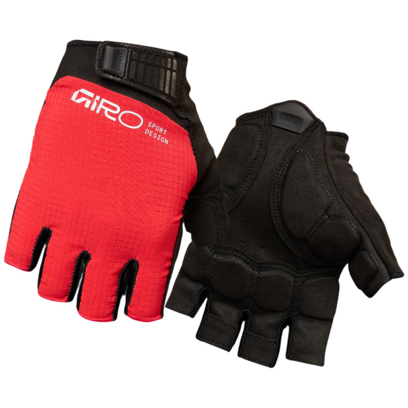 Photo Gants vélo été Giro Bravo II Gel 2026 rouge XL