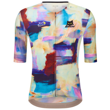 maillot de vélo Santini...