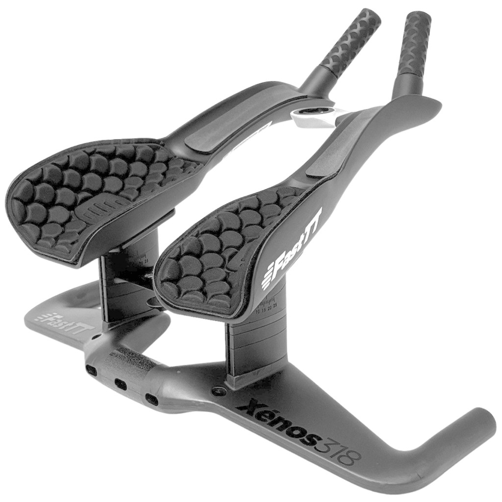 Handlebar and triathlon stem assembly FastTT Cockpit with standard ...