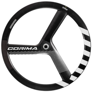 Roue avant vélo piste...