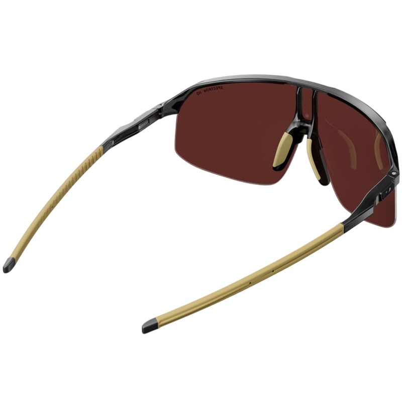 Photo Lunettes vélo Julbo Density Noir Marron Clair Translucide Brillant Specton HD noir