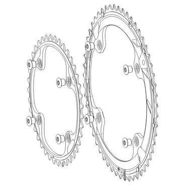 plateau vélo course...