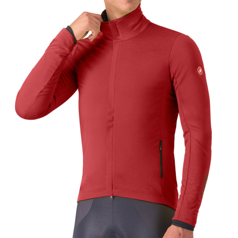 Photo Veste vélo hiver Castelli Alpha 150 Jacket 2027 Cherry Red XL