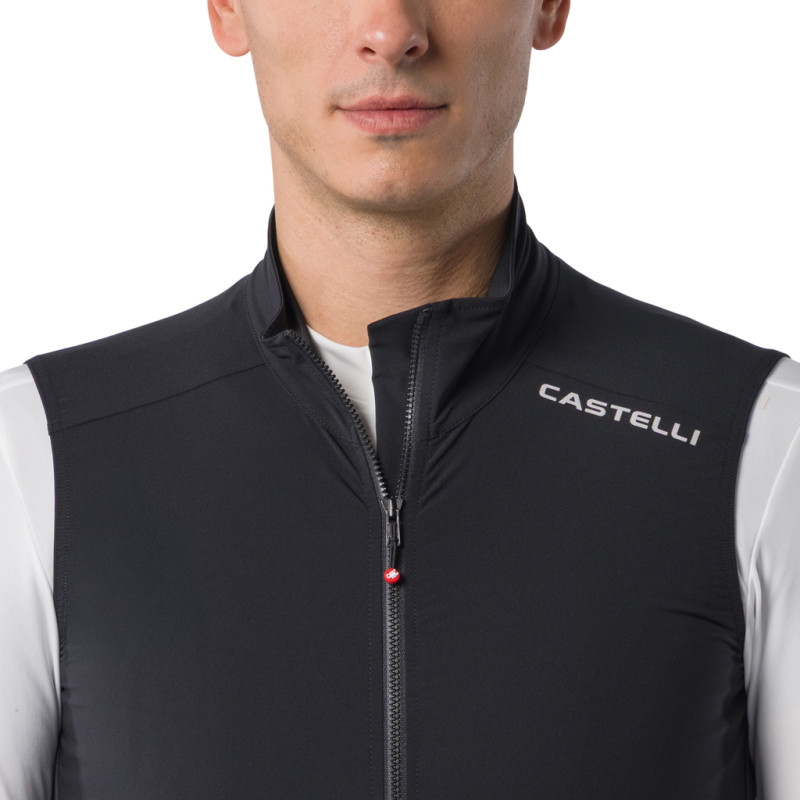 Photo Gilet coupe-vent vélo Castelli Espresso 2 Vest 2027 anthracite L