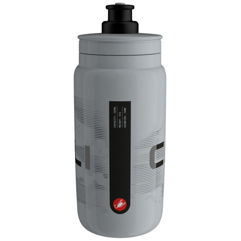Photo Bidon vélo Castelli Cloud Water Bottle 550ml 2027 550 ml gris