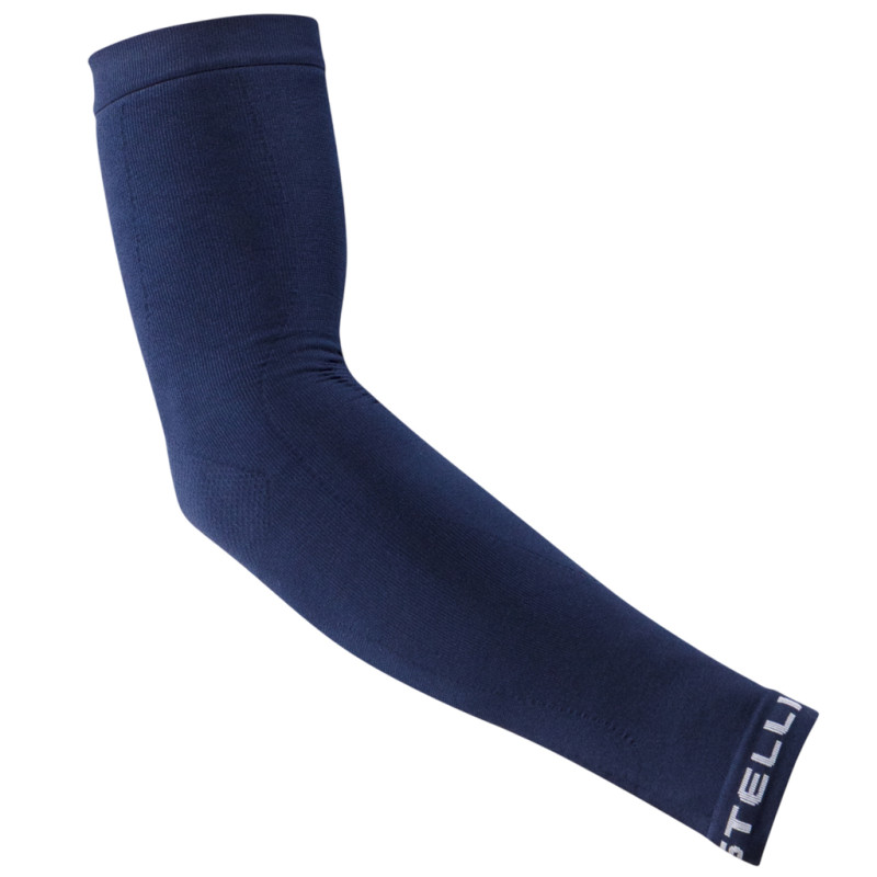 Photo Manchettes vélo Castelli Pro Seamless 2 Arm Warmer 2027 bleu foncé L-XL
