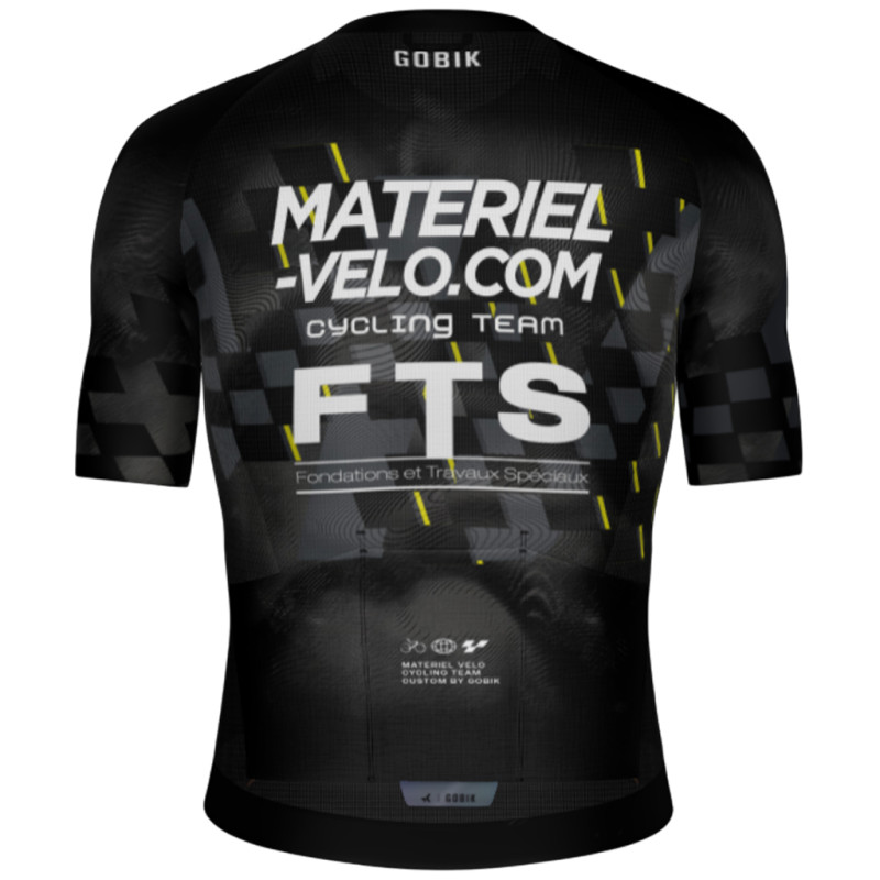 Photo Maillot vélo manches courtes Gobik CX Pro 4.0 Materiel-velo.com 24 Heures Vélo Black 2026 L noir