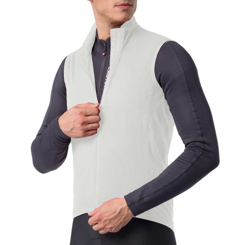 Photo Gilet coupe vent vélo Castelli Transition Air Vest 2027 ivoire L