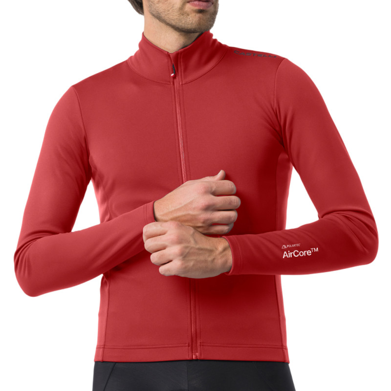 Photo Veste vélo hiver Castelli Espresso 2 Jacket 2027 L rouge