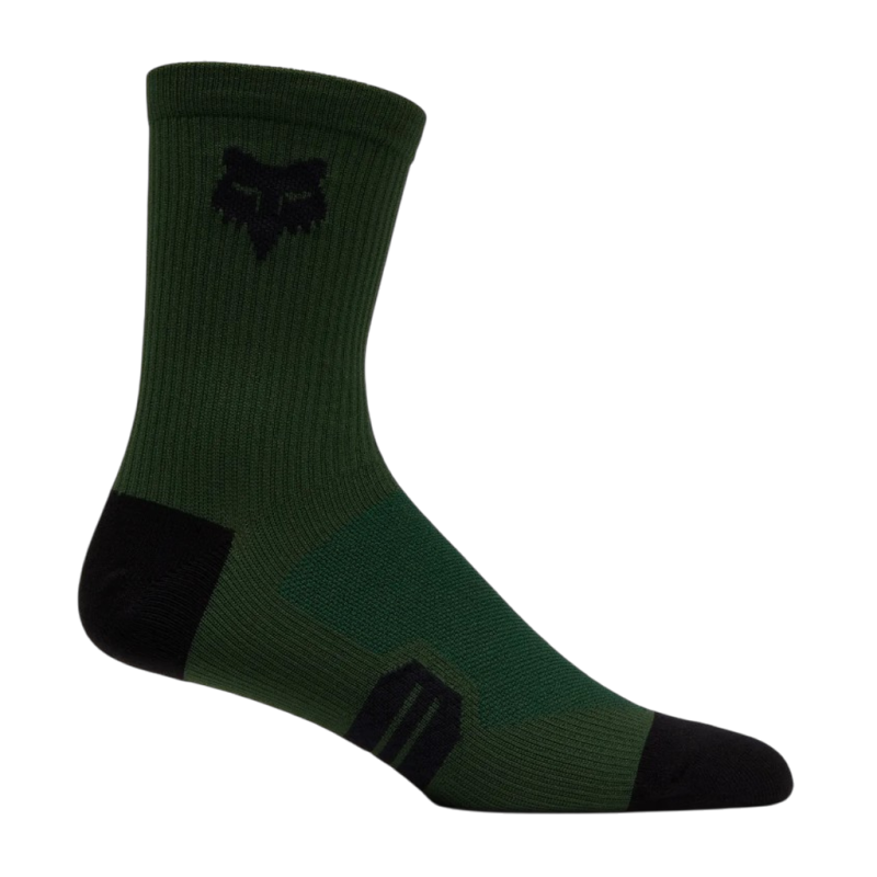 Photo Chaussettes VTT Fox Ranger 6'' 39-42 vert foncé
