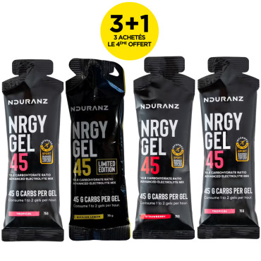 Set of 3+1 Nduranz Nrgy Gel...