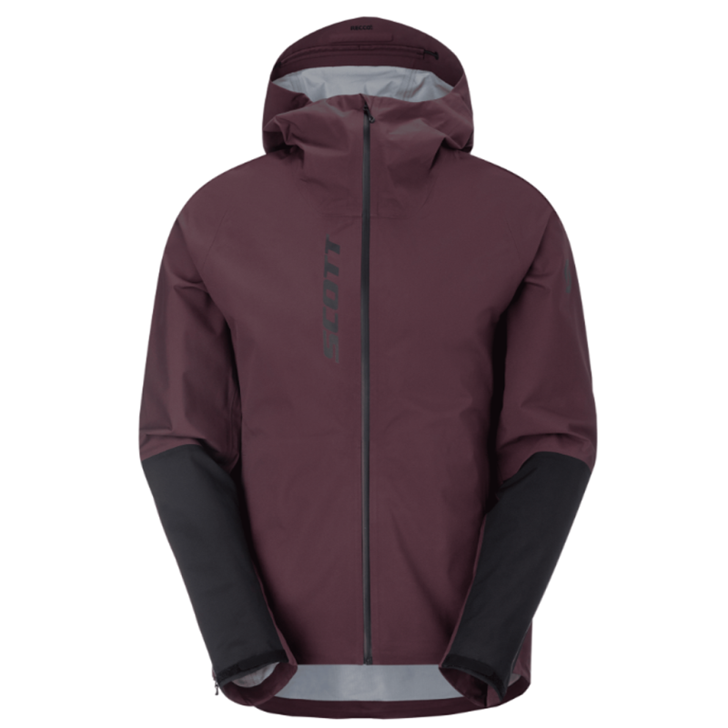 Photo Veste vélo imperméable Scott Vertic Pro Waterproof 3 couches bordeaux L