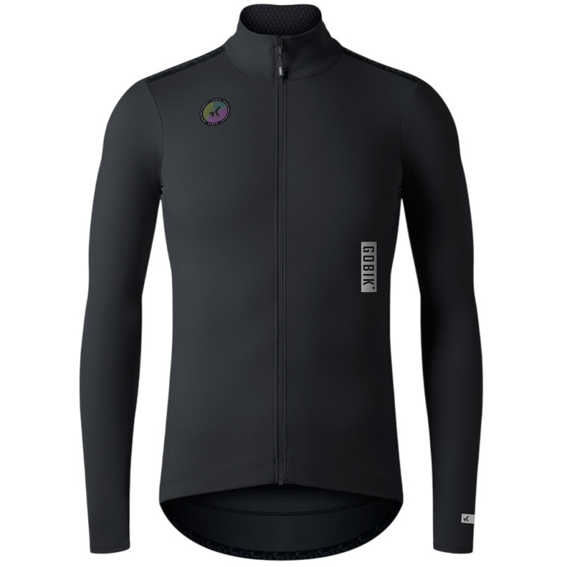 Photo Veste vélo hiver Gobik Envy Long-Sleeved Jacket 3.0 Men Jet Black 2027 L noir