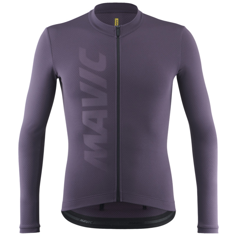 Photo Maillot vélo manches longues Mavic Aksium Thermo Jersey 2026 L violet