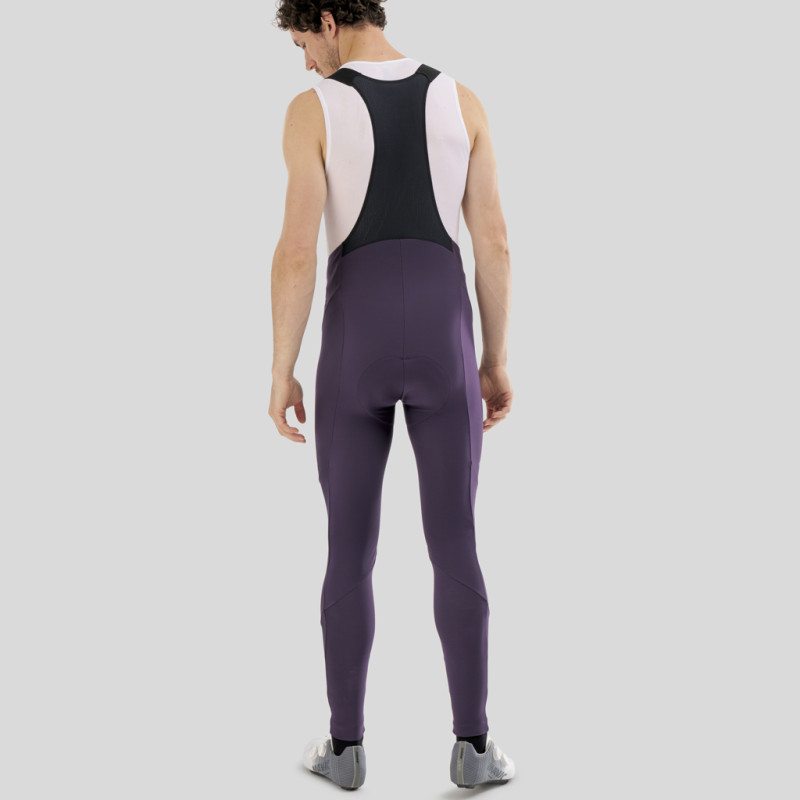 Photo Cuissard vélo long homme Mavic Ksyrium Thermo Bib Tight 2026 L violet