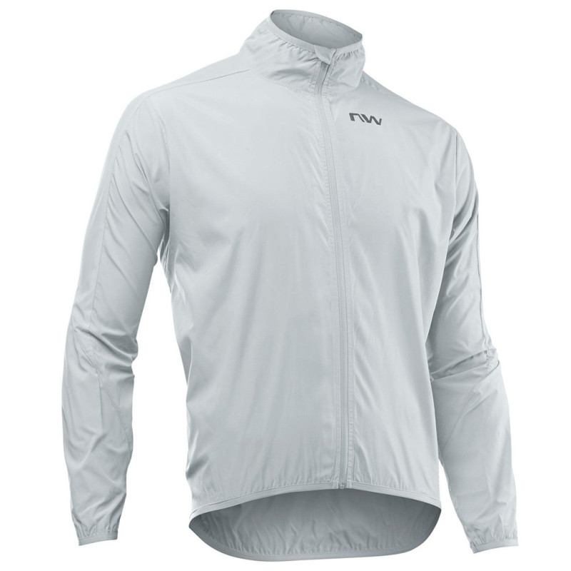 Photo Veste vélo imperméable Northwave Vortex Jacket 2027 gris clair L