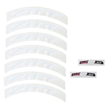 Zipp stickerset voor wiel...