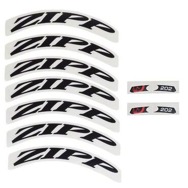 Zipp stickerset voor wiel...