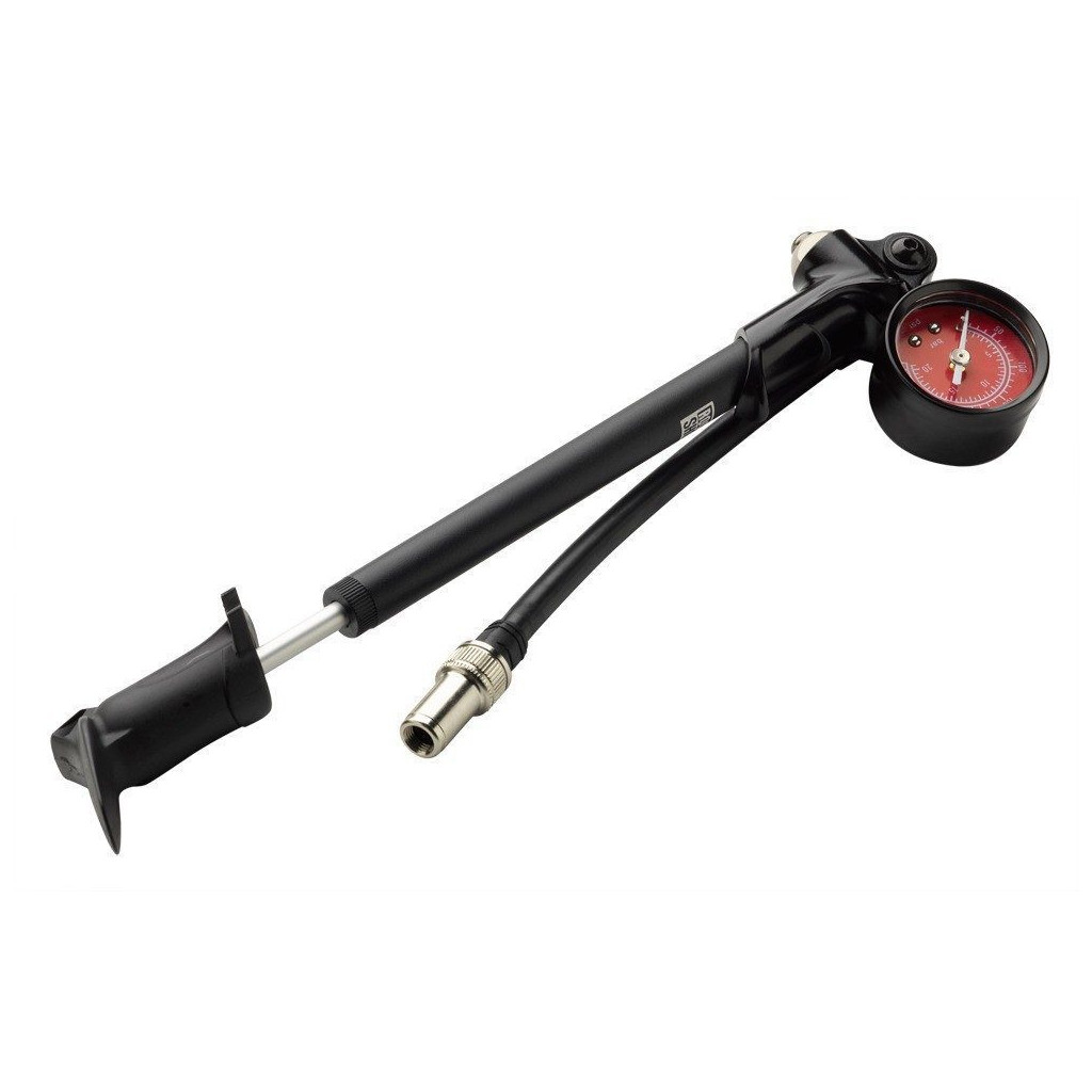 Pompe à Choc VTT GEWAGE 300 PSI - Pour Fourche Et Amortisseur, Manomètre, Purge D'Air