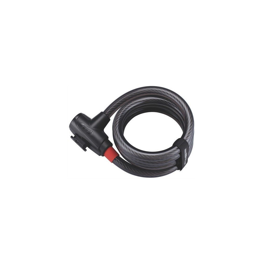 BBB CableTie BBL-93 – Fixation Antivol Universelle Pour Câble – Tube 27,2 à 60 Mm – Sangle à Attache Rapide – Noir