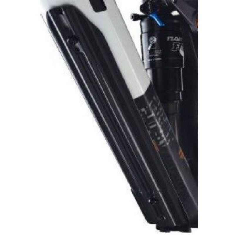 2 Protections De Cadre VTT En Silicone Noir - 198 X 53 Mm, Anti-rayures Pour Chaîne