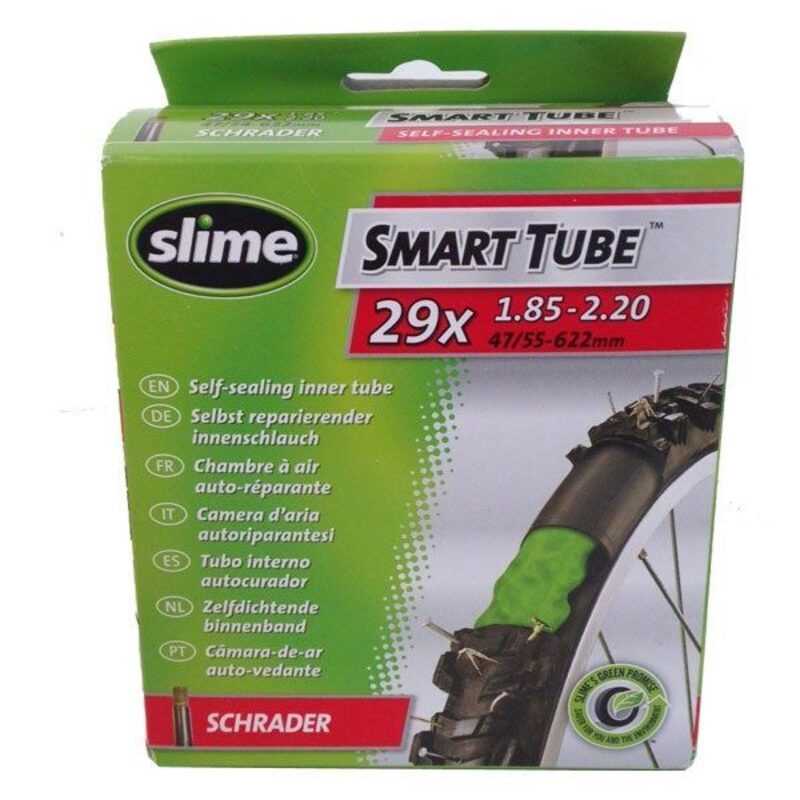 Chambre à air anti-crevaison VTT 29 pouces Slime Smart Tube avec liquide  préventif