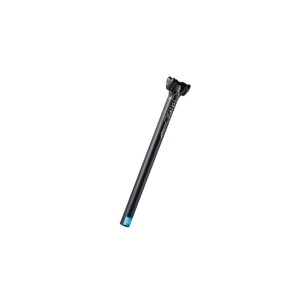 Tige De Selle VTT/Vélo Alu Noir Mat, Diamètre 27,2 Mm, Longueur 350 Mm